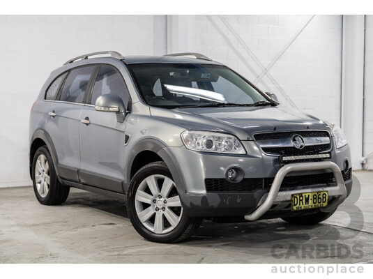 7/2009 Holden Captiva LX (4x4) CG MY09.5 4d Wagon Grey 3.2L