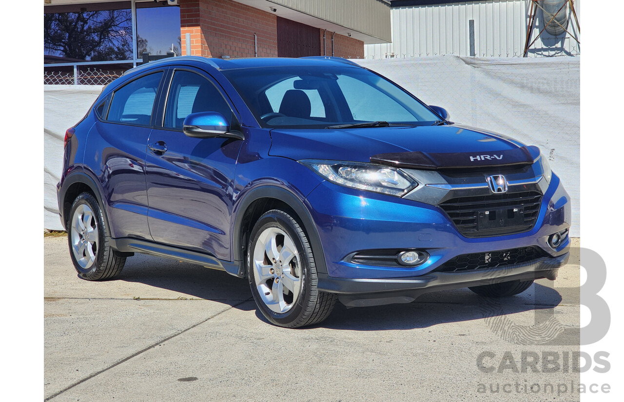 3/2015 Honda Hr-V Vti-S  4d Wagon Blue 1.8L