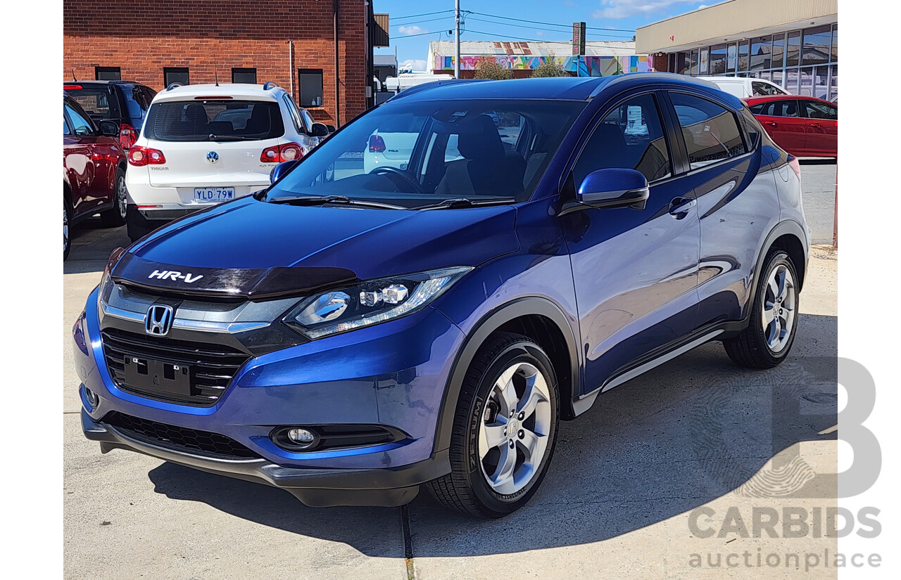 3/2015 Honda Hr-V Vti-S  4d Wagon Blue 1.8L