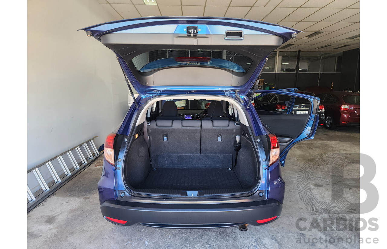 3/2015 Honda Hr-V Vti-S  4d Wagon Blue 1.8L