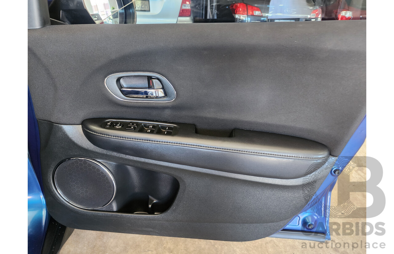 3/2015 Honda Hr-V Vti-S  4d Wagon Blue 1.8L