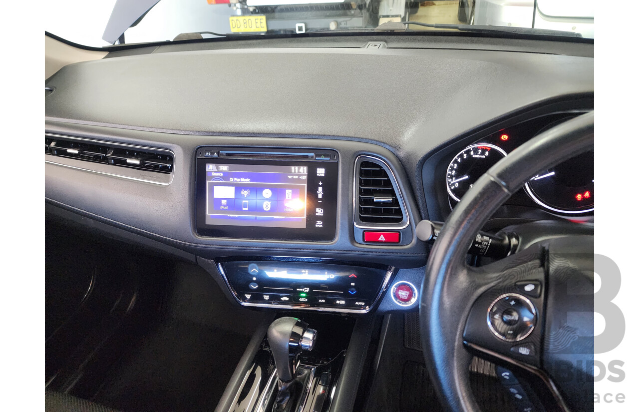 3/2015 Honda Hr-V Vti-S  4d Wagon Blue 1.8L
