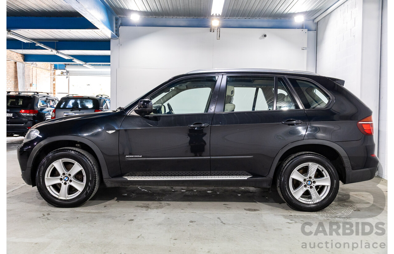 7/2011 BMW X5 Xdrive 30d E70 MY11 4d Wagon Carbon Black Metallic Turbo Diesel 3.0L