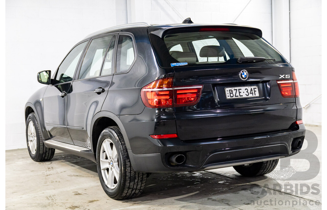 7/2011 BMW X5 Xdrive 30d E70 MY11 4d Wagon Carbon Black Metallic Turbo Diesel 3.0L