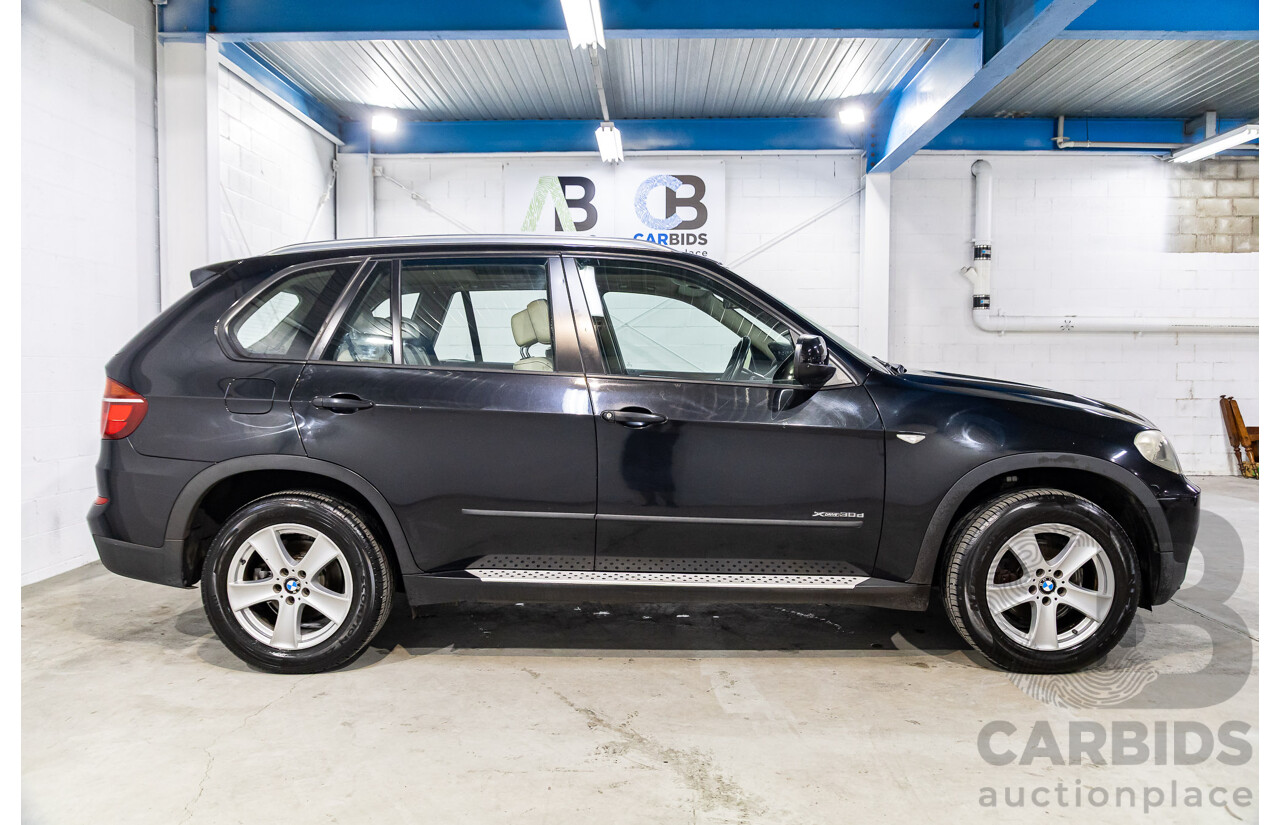 7/2011 BMW X5 Xdrive 30d E70 MY11 4d Wagon Carbon Black Metallic Turbo Diesel 3.0L