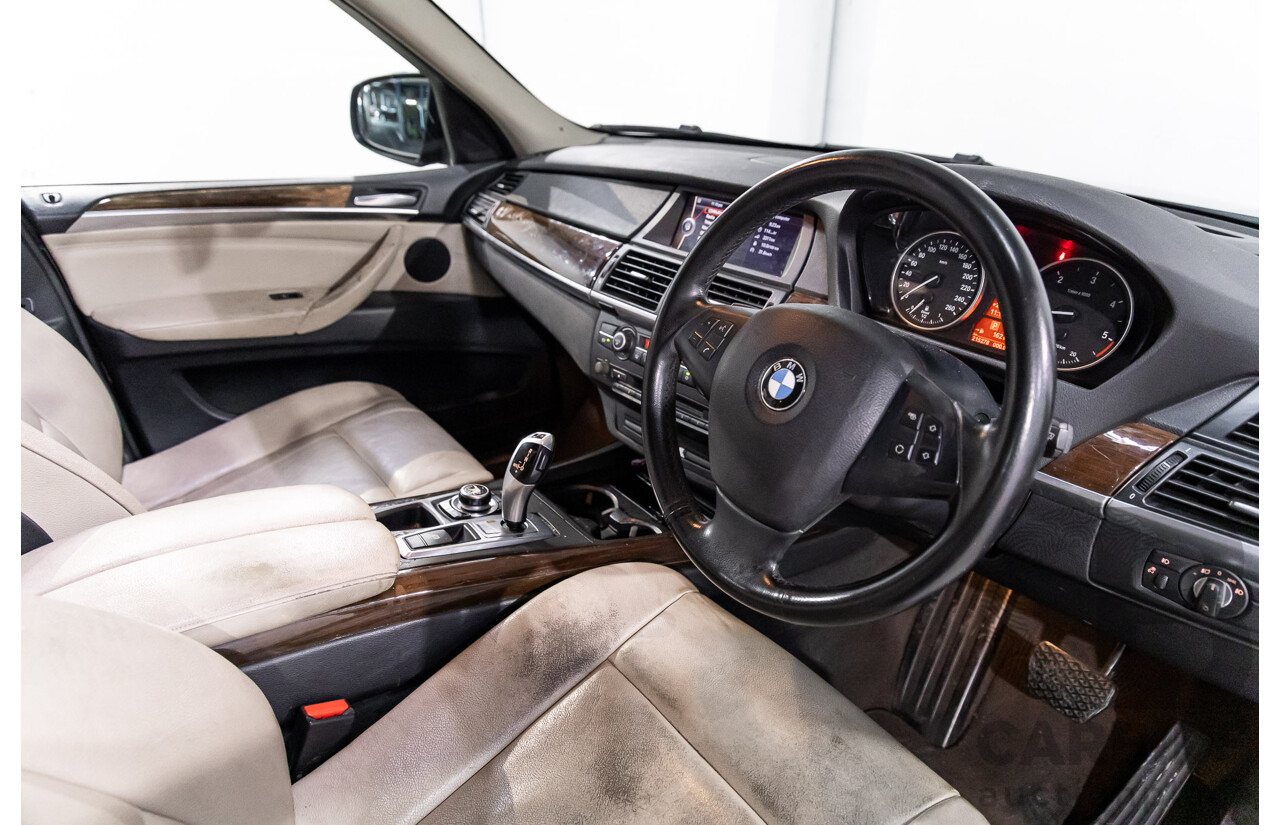 7/2011 BMW X5 Xdrive 30d E70 MY11 4d Wagon Carbon Black Metallic Turbo Diesel 3.0L
