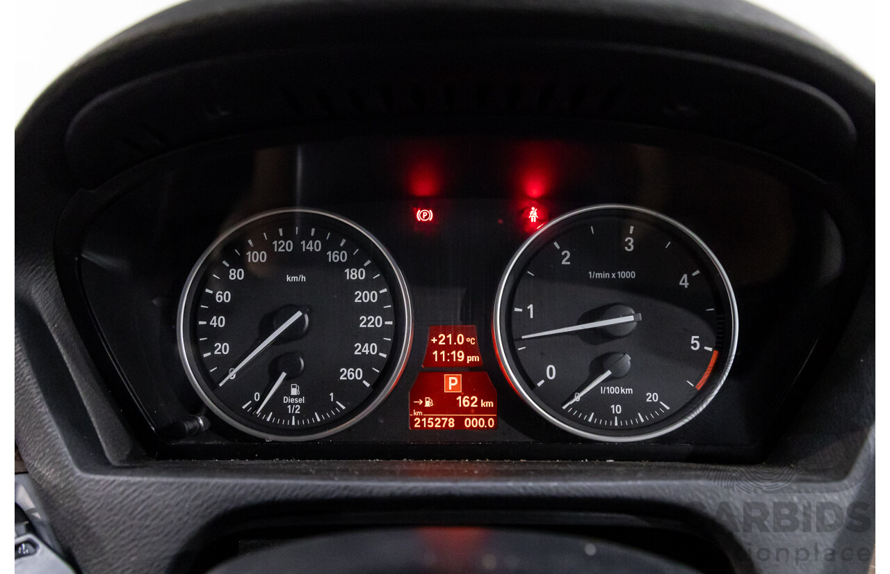 7/2011 BMW X5 Xdrive 30d E70 MY11 4d Wagon Carbon Black Metallic Turbo Diesel 3.0L