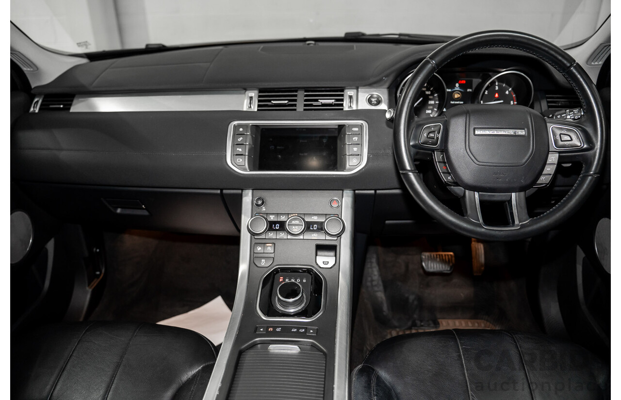 09/2016 Range Rover Evoque Td4 180 SE (AWD) LV MY17 5d Wagon Firenze Red Metalic/ Santorini Black Roof Turbo Diesel 2.0L