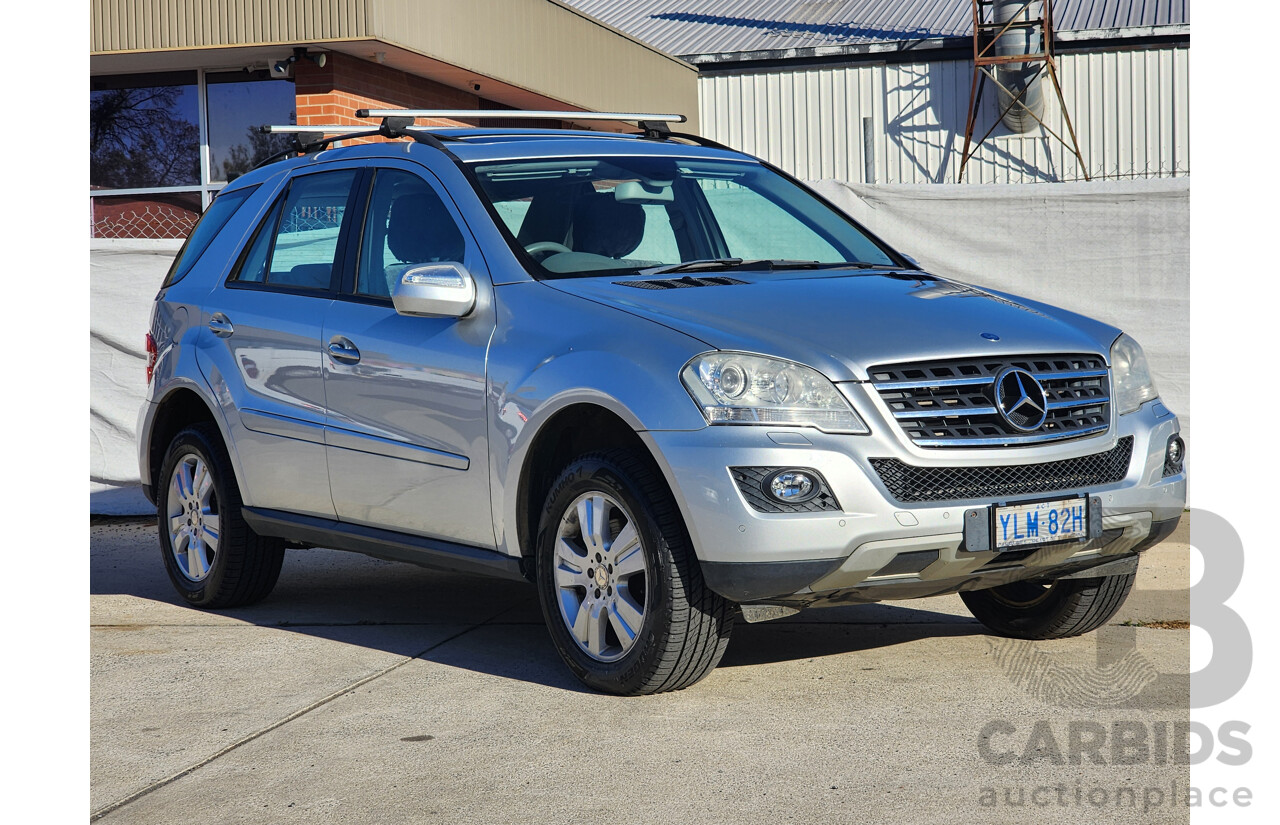 6/2009 Mercedes-Benz ML 280 CDI (4x4) W164 08 UPGRADE 4d Wagon Silver 3.0L
