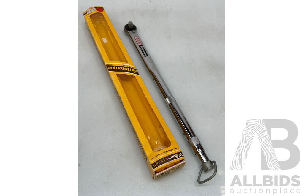 Williams Superslim Auto Torque Wrench