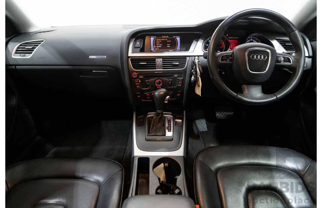 3/2012 Audi A5 Sportback 2.0 TFSI 8T MY12 5d Hatchback White Turbo 2.0L