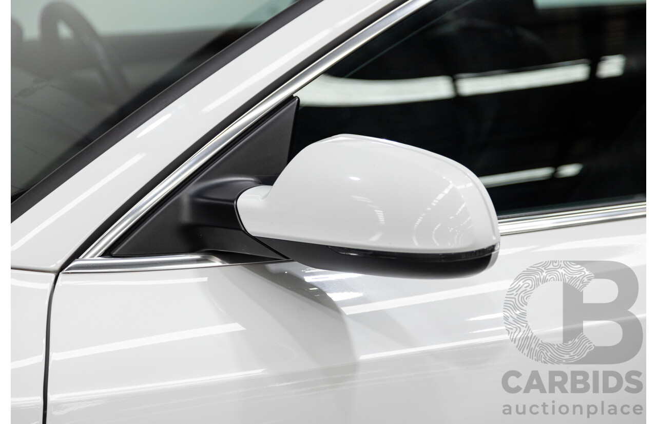 3/2012 Audi A5 Sportback 2.0 TFSI 8T MY12 5d Hatchback White Turbo 2.0L