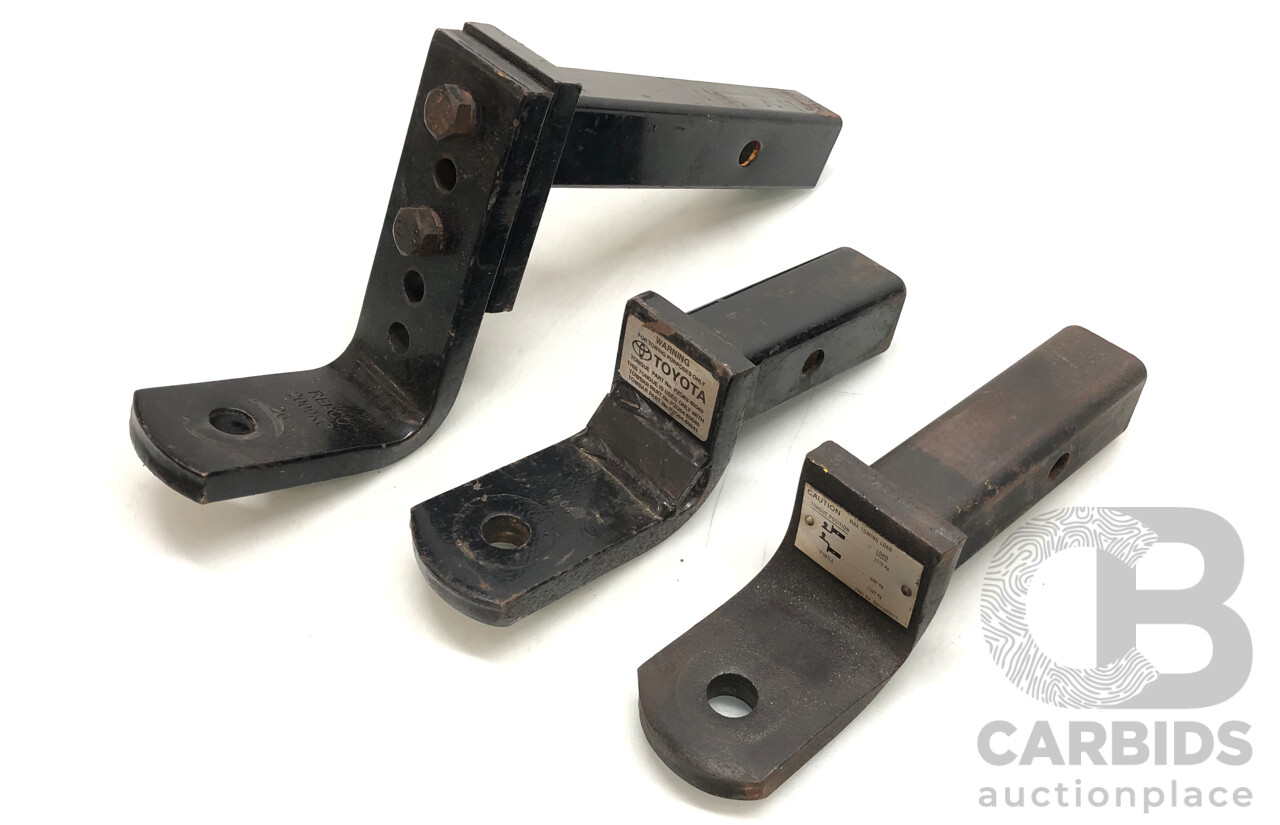 Heavy Duty Tow Bar Tongues  - Lot of Three