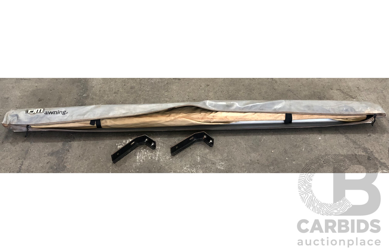 TJM Two Meter 4WD Awning with Roof Rack Brackets