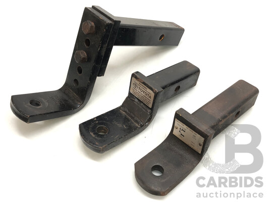 Heavy Duty Tow Bar Tongues  - Lot of Three