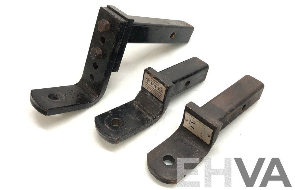 Heavy Duty Tow Bar Tongues  - Lot of Three