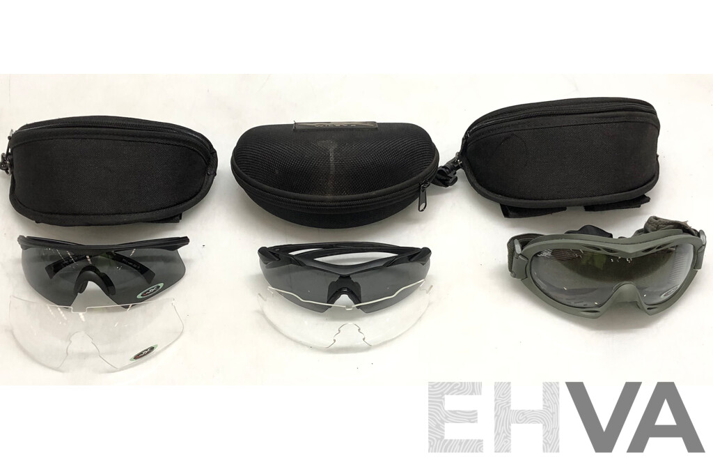 WileyX Glasses and Goggles - Lot of Three