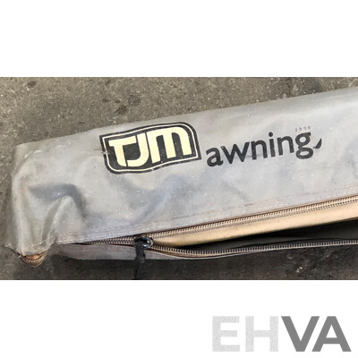 TJM Two Meter 4WD Awning with Roof Rack Brackets