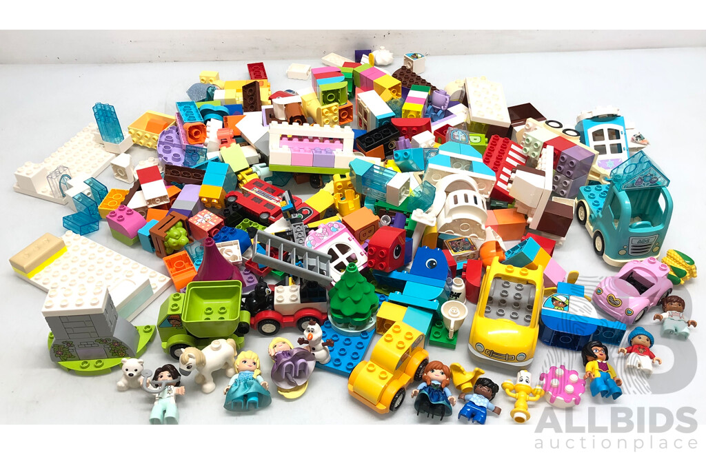 Selection of Duplo Bricks and Sets with Storage Tub
