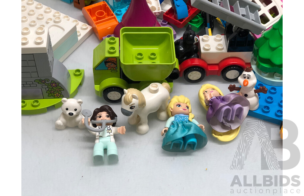 Selection of Duplo Bricks and Sets with Storage Tub