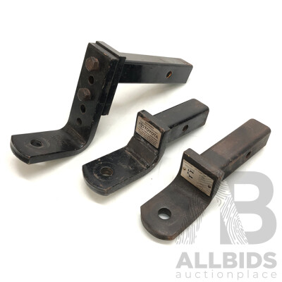 Heavy Duty Tow Bar Tongues  - Lot of Three