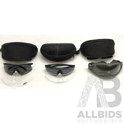 WileyX Glasses and Goggles - Lot of Three