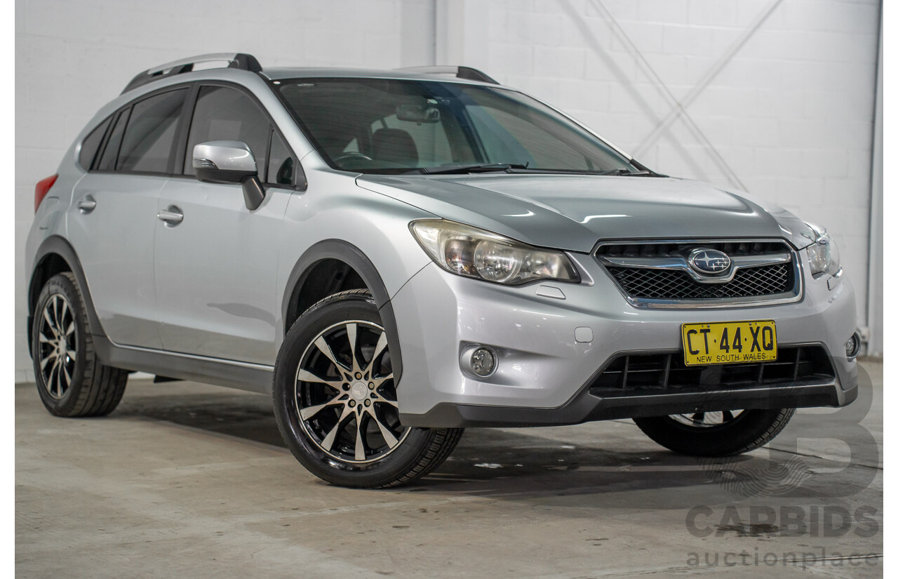 8/2014 Subaru XV 2.0i-S MY14 4d Wagon Ice Silver Metallic 2.0L
