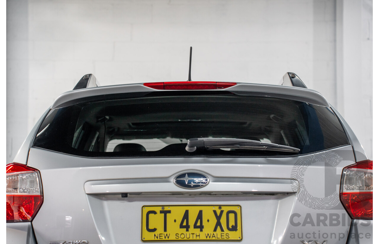 8/2014 Subaru XV 2.0i-S MY14 4d Wagon Ice Silver Metallic 2.0L