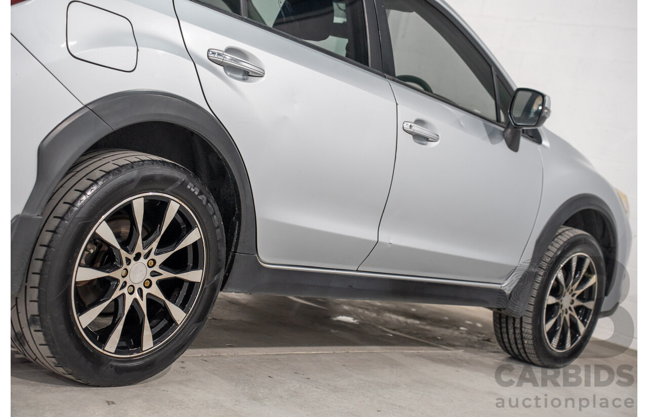 8/2014 Subaru XV 2.0i-S MY14 4d Wagon Ice Silver Metallic 2.0L