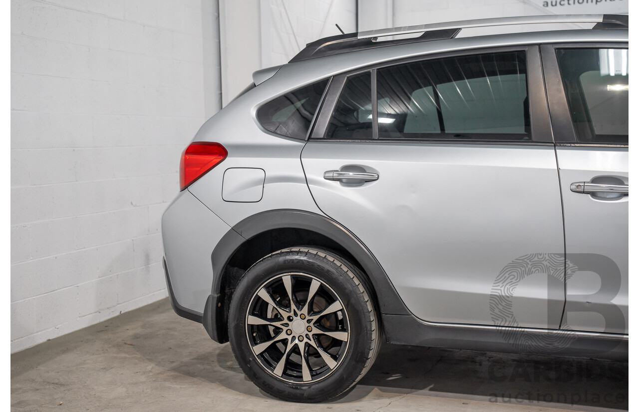 8/2014 Subaru XV 2.0i-S MY14 4d Wagon Ice Silver Metallic 2.0L