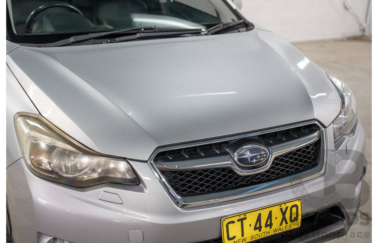 8/2014 Subaru XV 2.0i-S MY14 4d Wagon Ice Silver Metallic 2.0L