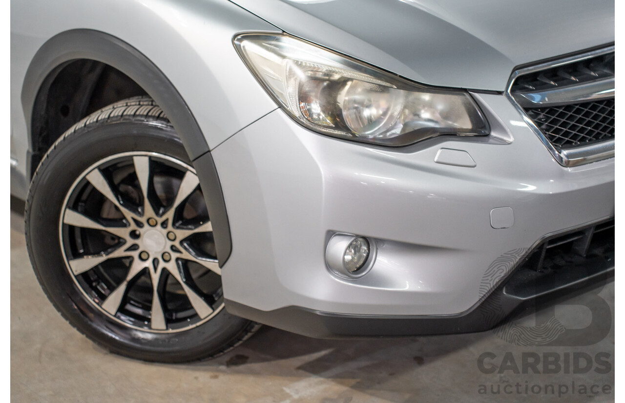 8/2014 Subaru XV 2.0i-S MY14 4d Wagon Ice Silver Metallic 2.0L