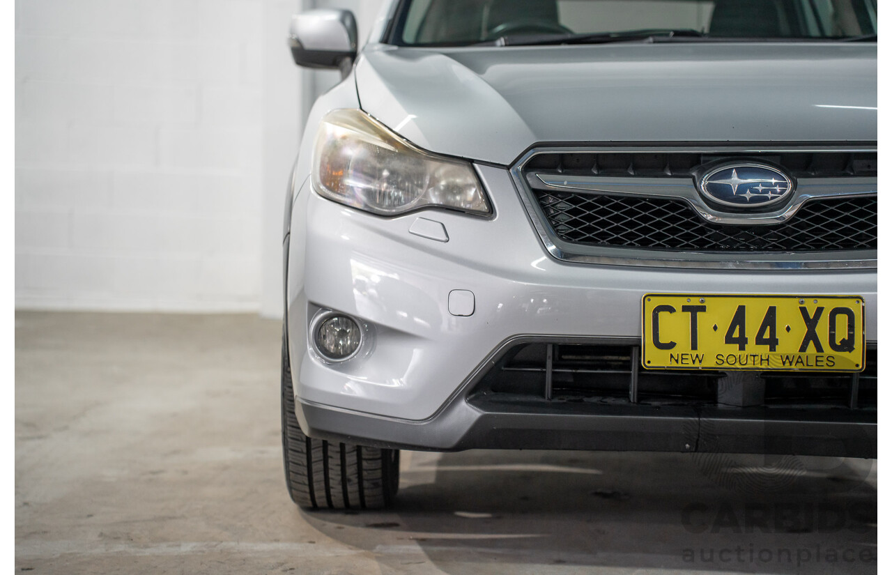 8/2014 Subaru XV 2.0i-S MY14 4d Wagon Ice Silver Metallic 2.0L