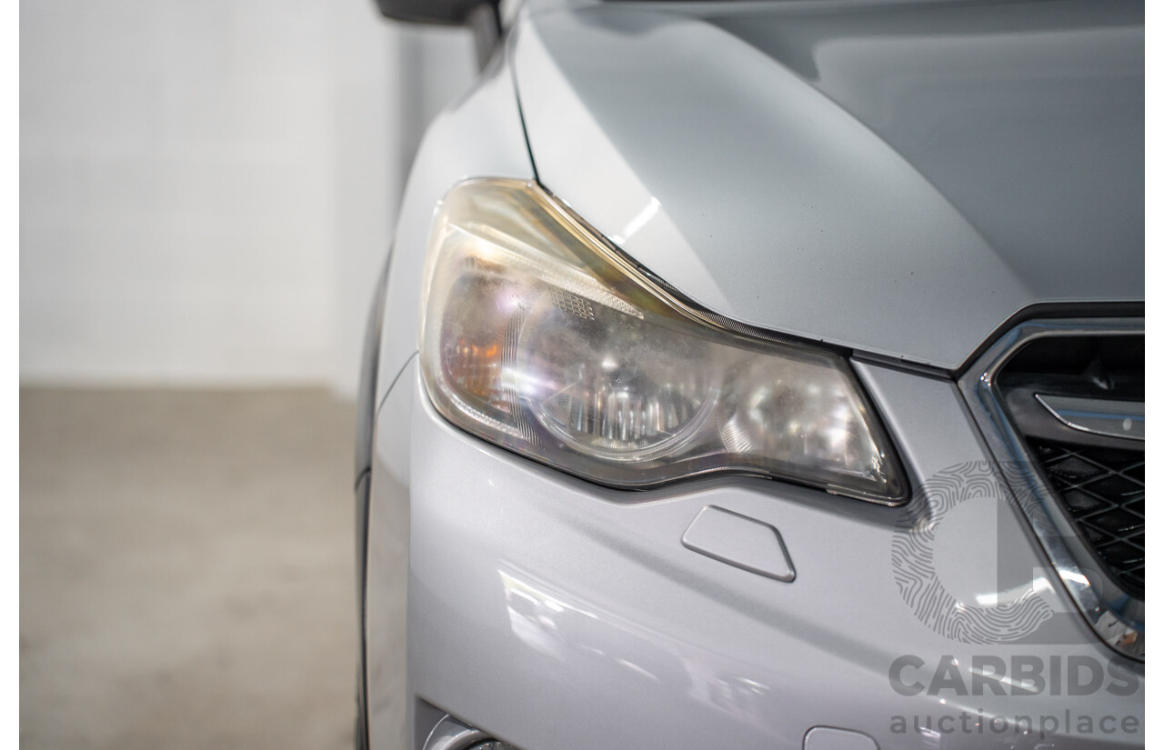 8/2014 Subaru XV 2.0i-S MY14 4d Wagon Ice Silver Metallic 2.0L