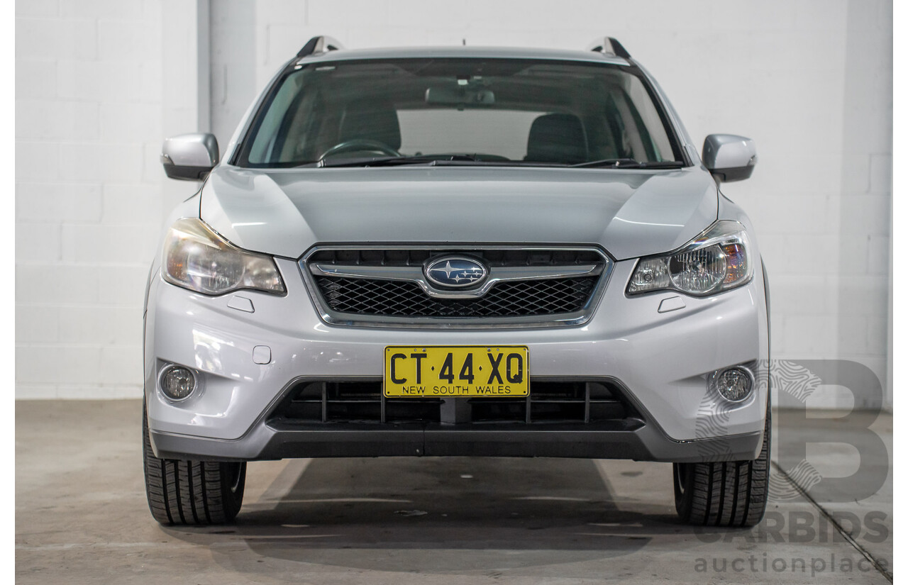 8/2014 Subaru XV 2.0i-S MY14 4d Wagon Ice Silver Metallic 2.0L