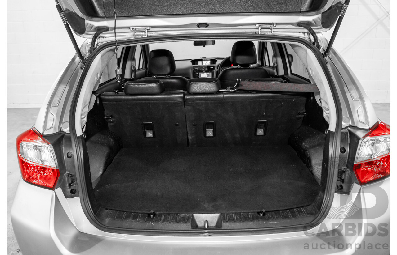 8/2014 Subaru XV 2.0i-S MY14 4d Wagon Ice Silver Metallic 2.0L