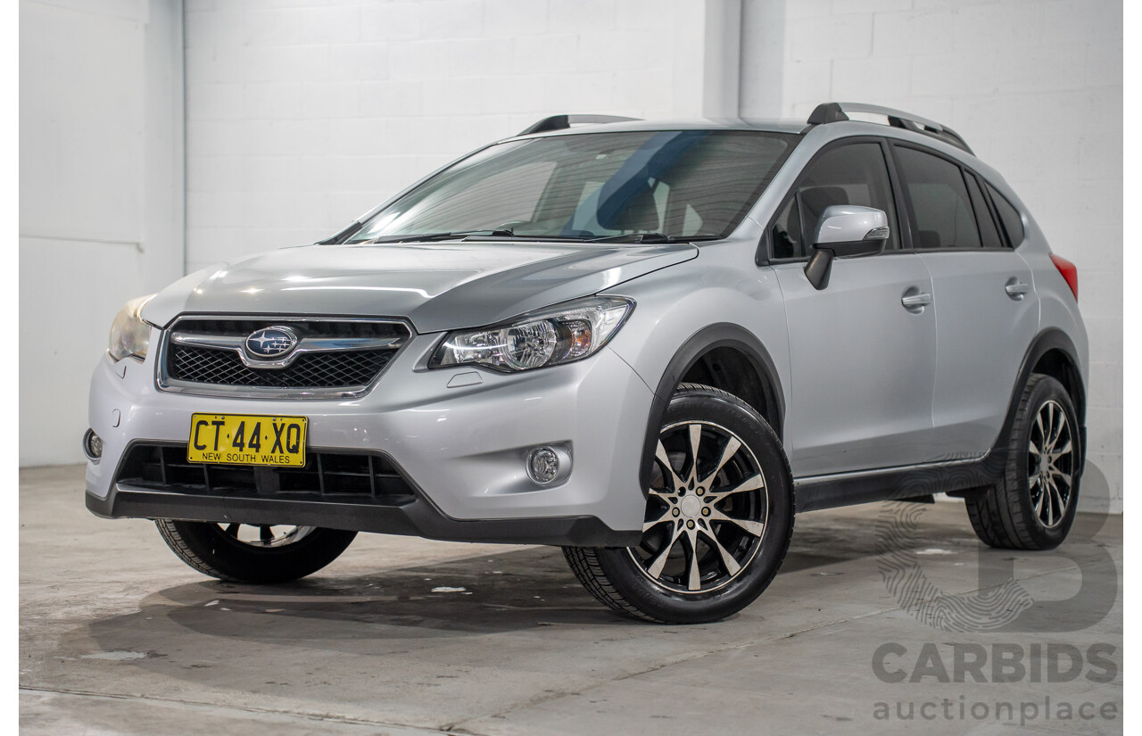 8/2014 Subaru XV 2.0i-S MY14 4d Wagon Ice Silver Metallic 2.0L