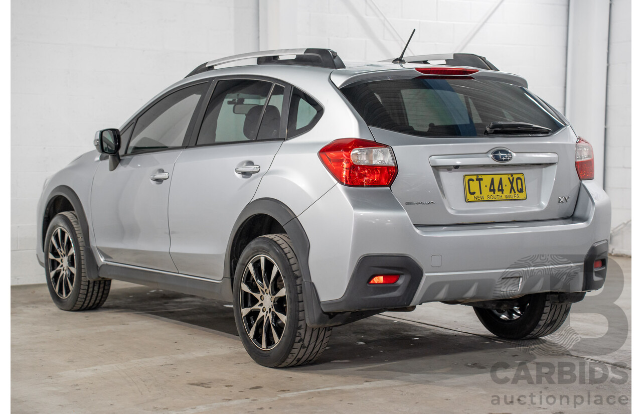 8/2014 Subaru XV 2.0i-S MY14 4d Wagon Ice Silver Metallic 2.0L