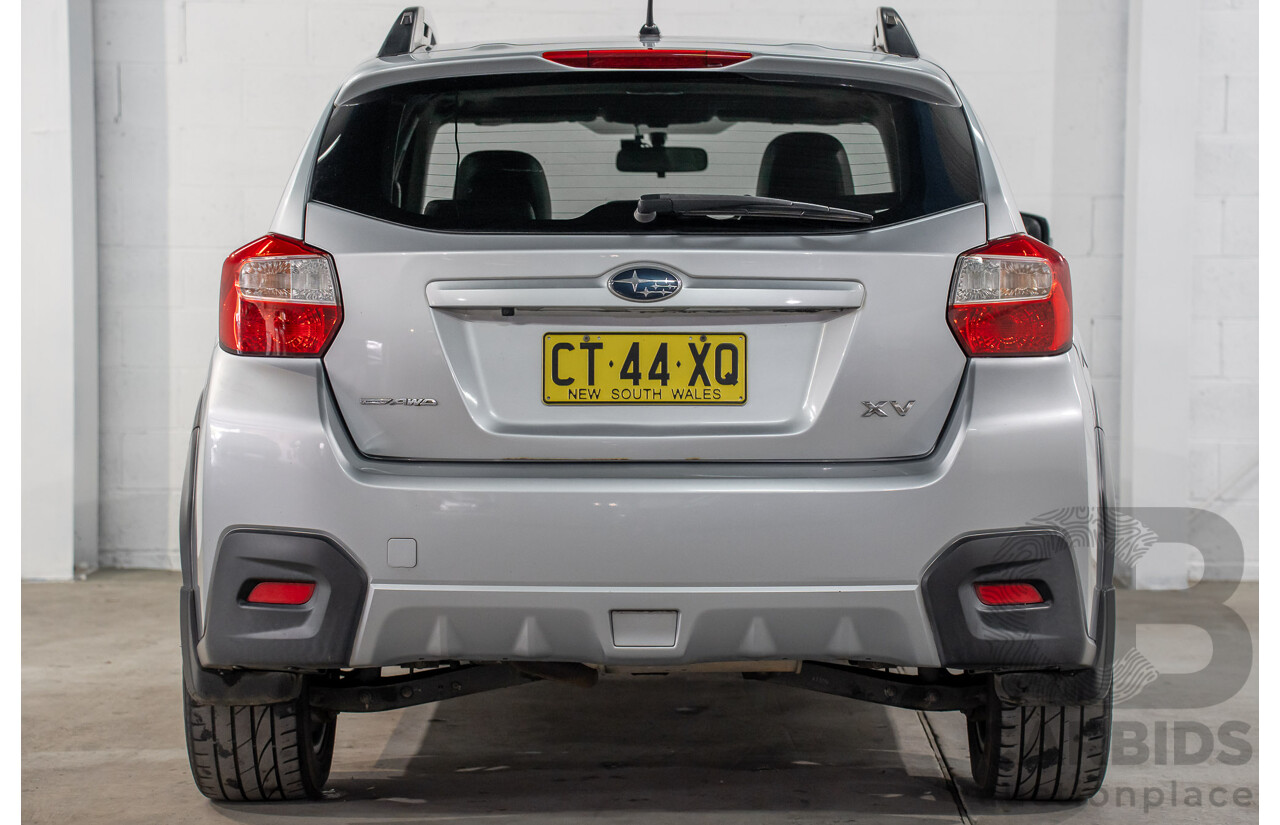 8/2014 Subaru XV 2.0i-S MY14 4d Wagon Ice Silver Metallic 2.0L