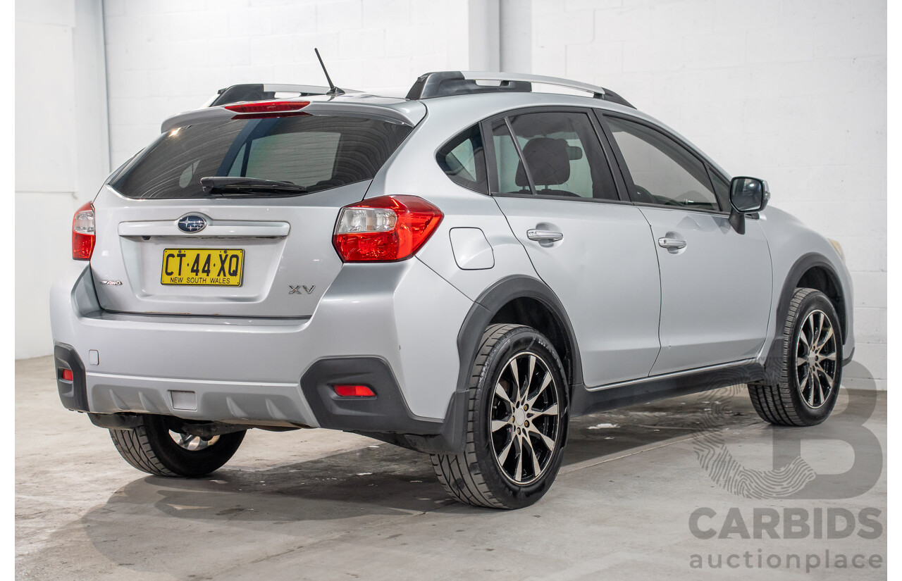 8/2014 Subaru XV 2.0i-S MY14 4d Wagon Ice Silver Metallic 2.0L