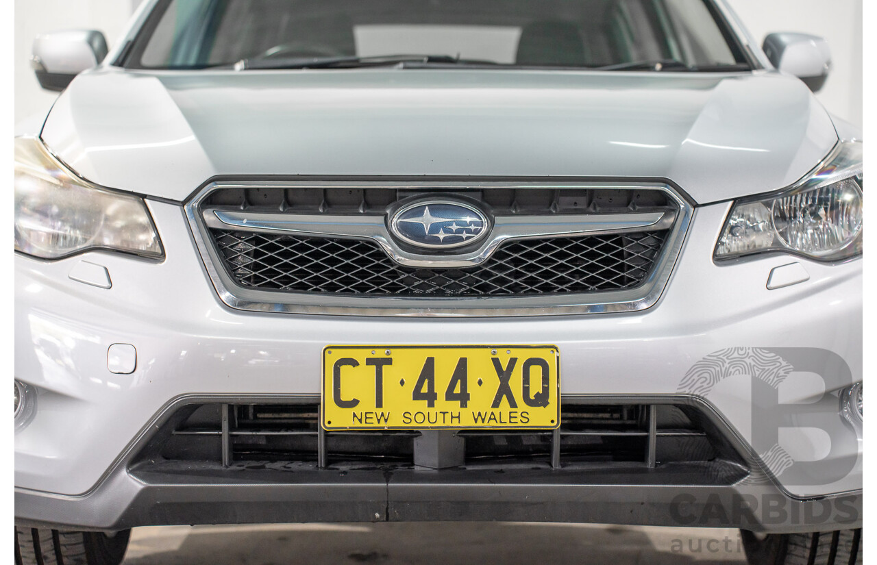 8/2014 Subaru XV 2.0i-S MY14 4d Wagon Ice Silver Metallic 2.0L