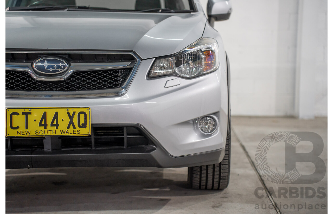 8/2014 Subaru XV 2.0i-S MY14 4d Wagon Ice Silver Metallic 2.0L