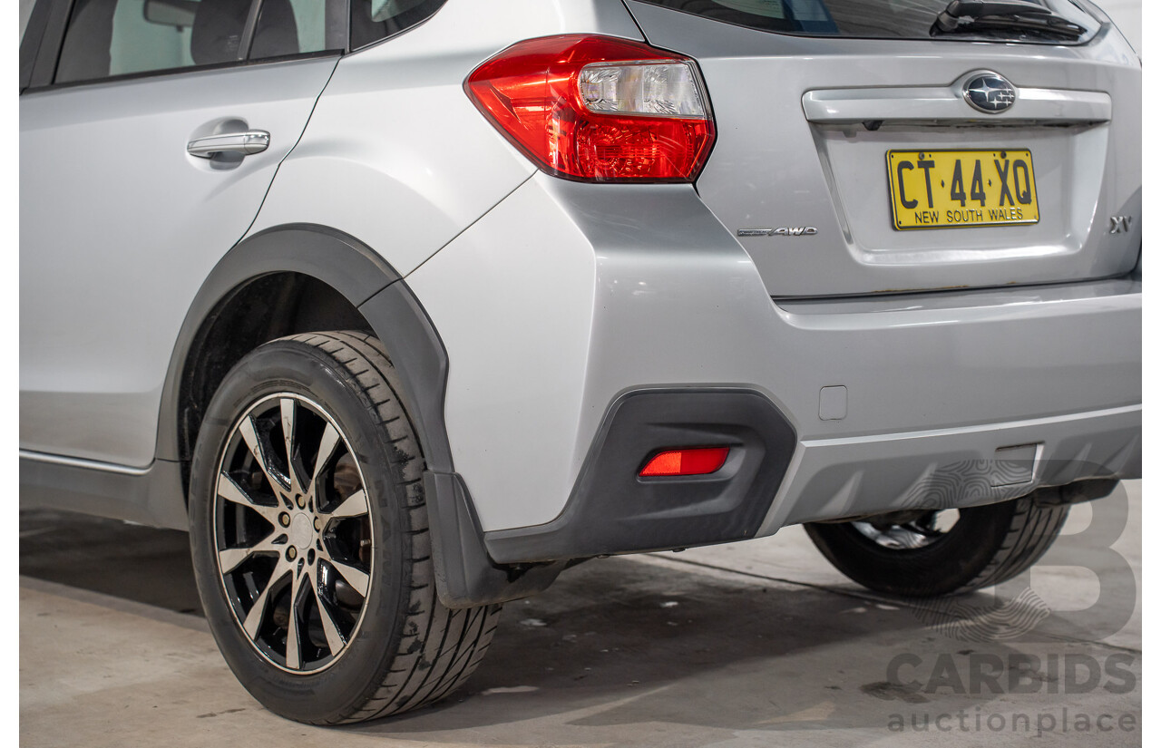 8/2014 Subaru XV 2.0i-S MY14 4d Wagon Ice Silver Metallic 2.0L