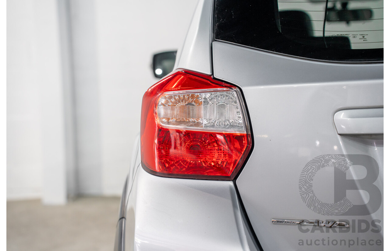 8/2014 Subaru XV 2.0i-S MY14 4d Wagon Ice Silver Metallic 2.0L