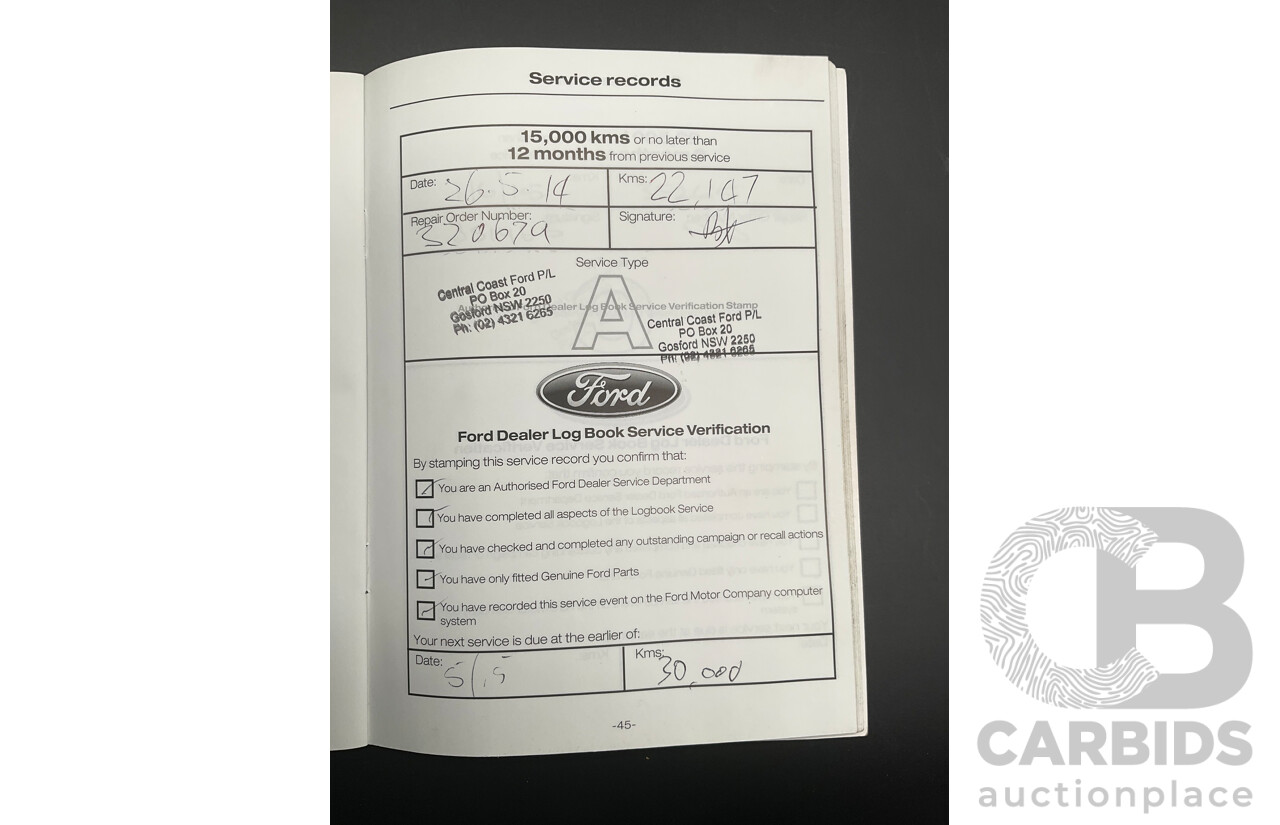 5/2012 Ford Focus Ambiente LW 5d Hatchback Lunar Sky 1.6L