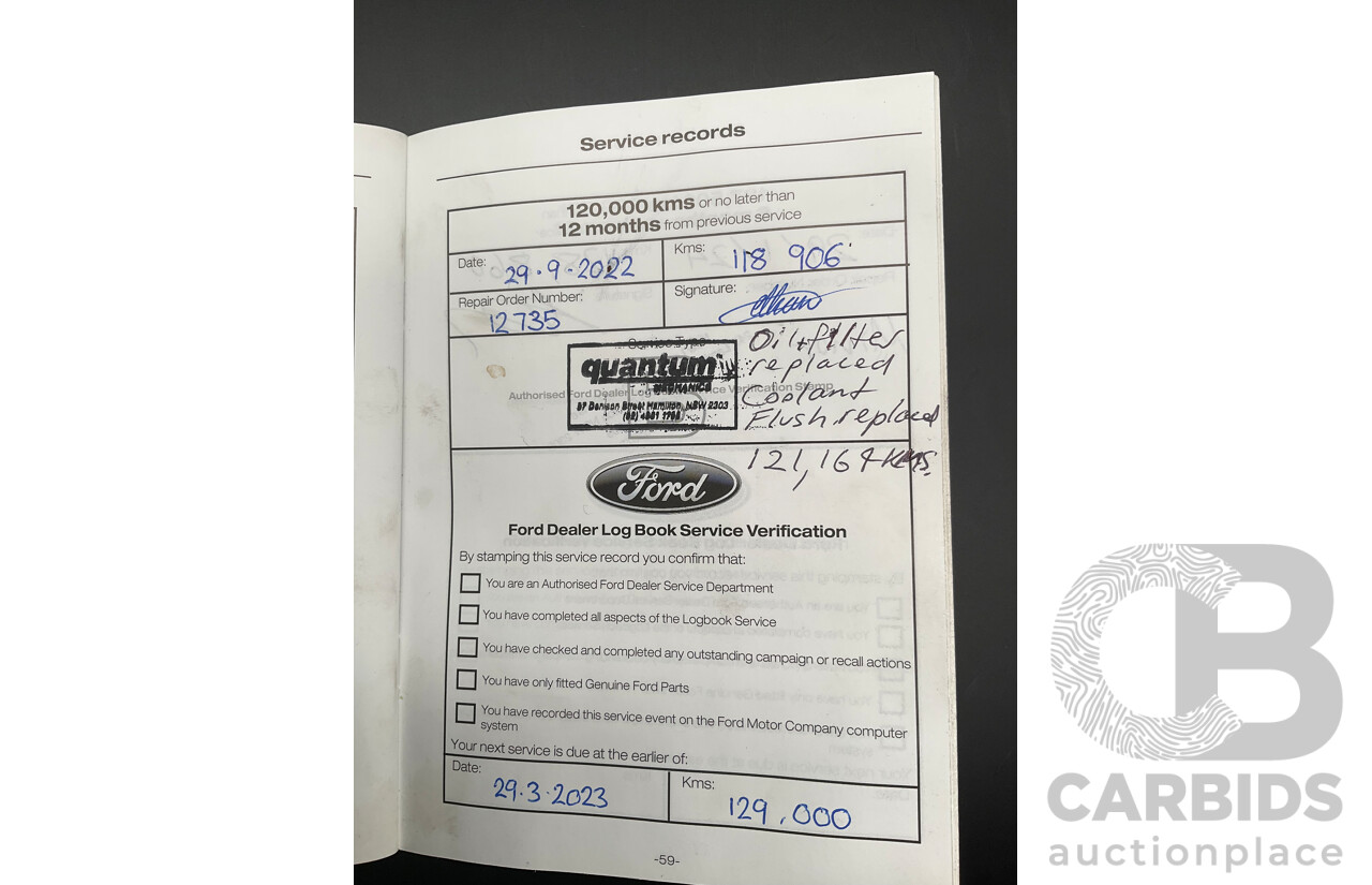 5/2012 Ford Focus Ambiente LW 5d Hatchback Lunar Sky 1.6L