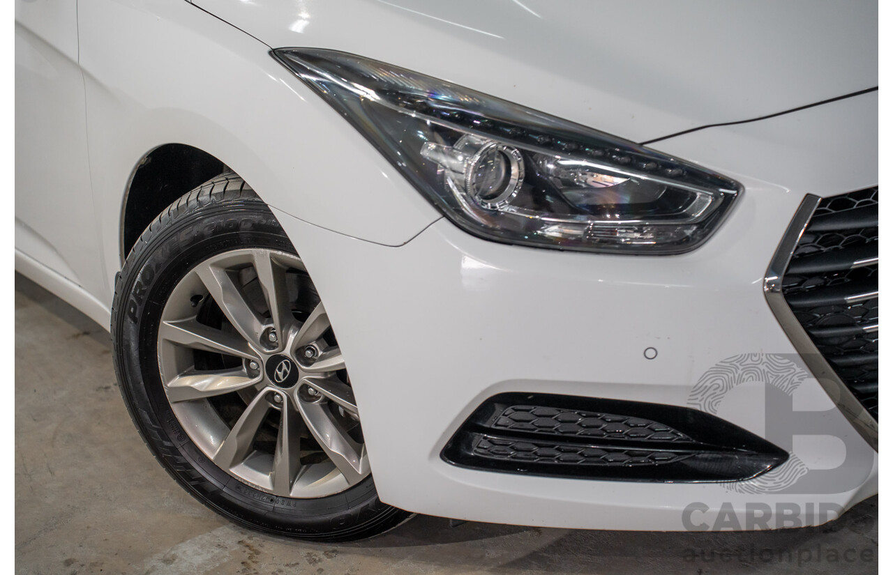 07/2017 Hyundai i40 Active Tourer (FWD) VF4 SERIES II MY17 4d Wagon Pure White Turbo Diesel 1.7L