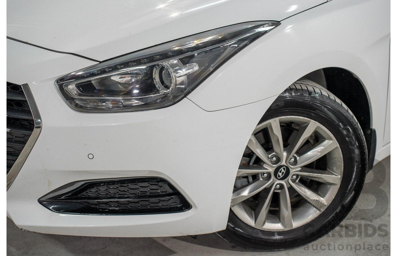 07/2017 Hyundai i40 Active Tourer (FWD) VF4 SERIES II MY17 4d Wagon Pure White Turbo Diesel 1.7L
