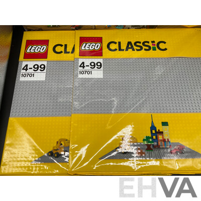 LEGO Creator Pirate Roller Coaster 31084, 2x LEGO Gray Baseplate 10701 - New Sealed in Box - Lot of 3