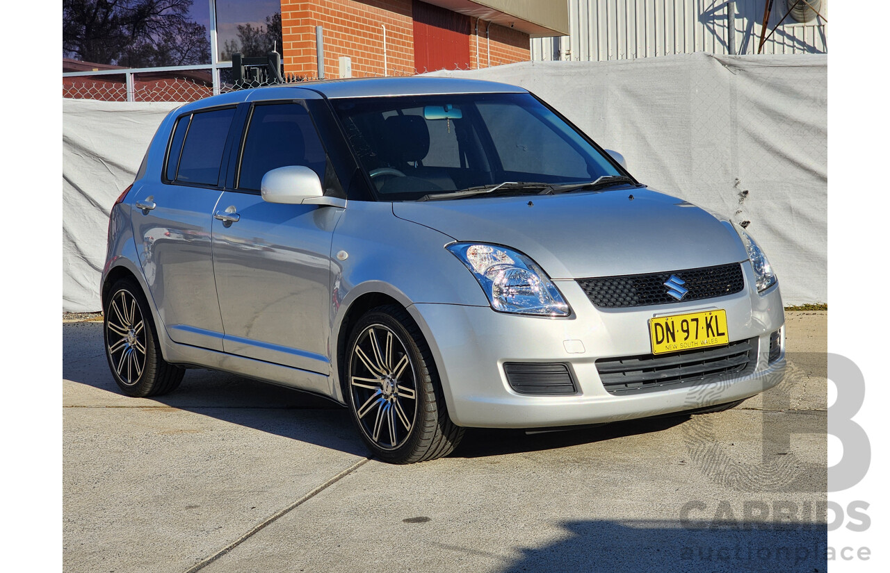 9/2009 Suzuki Swift  EZ 07 UPDATE 5d Hatchback Silver 1.5L